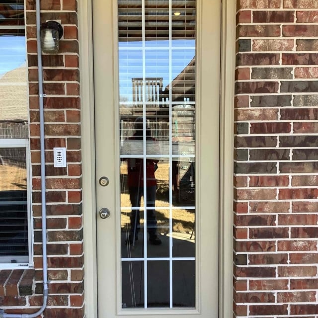 New patio door project.