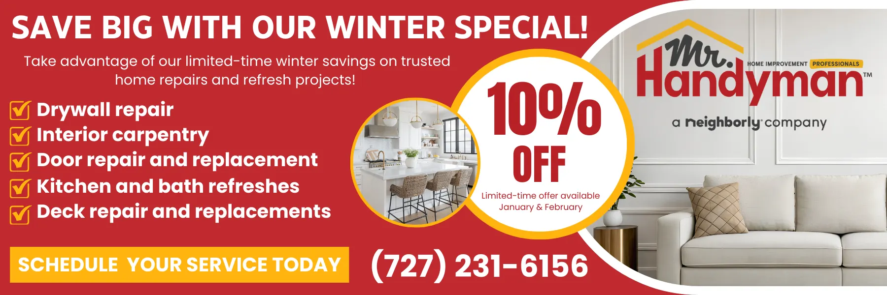 Special offer flyer.