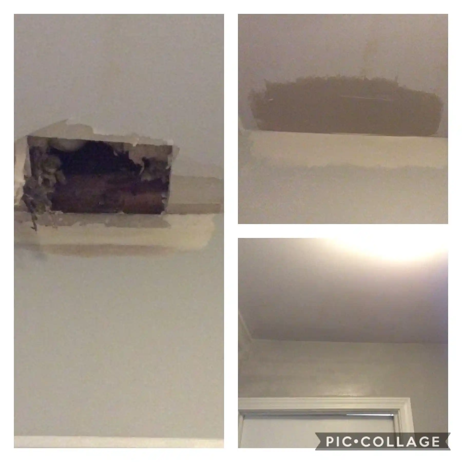 Drywall Damage Repair Mr. Handyman of Wheaton-Hinsdale, IL.