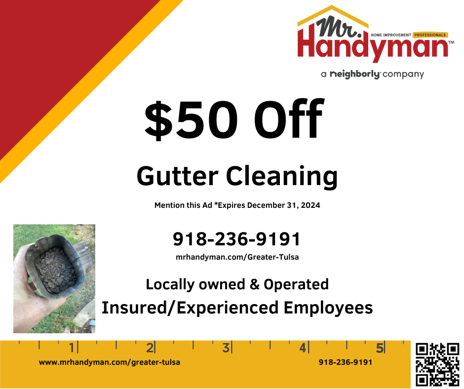 Gutter Cleaning Coupon.