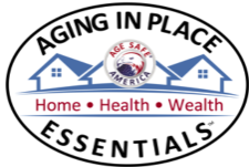 Aging in place essentials logo.