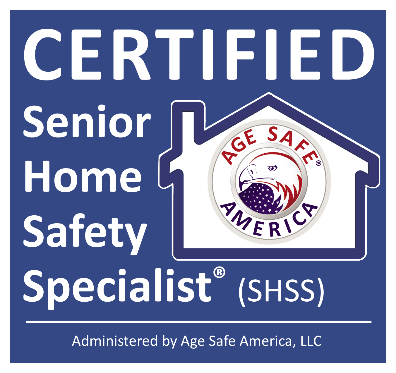 Home safety specialist badge. 