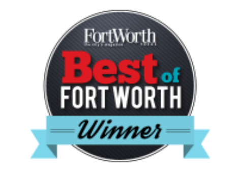 Best of fort worth badge.