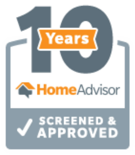 Home advisor screened and approved badge.